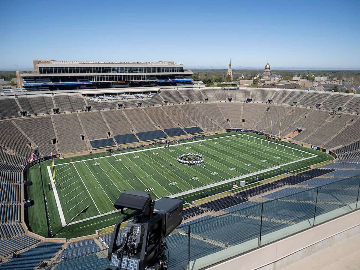 5. Notre Dame Stadium: $527.4 million