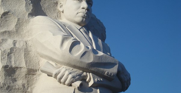 A statue of Martin Luther King, Jr.