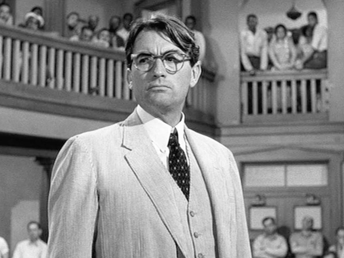 Atticus Finch from 'To Kill a Mockingbird'
