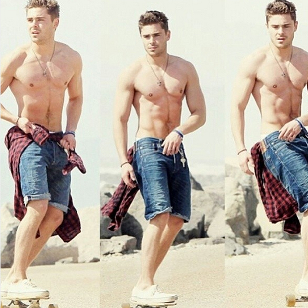 10 Reasons it Should Be Illegal for Zac Efron to Wear a Shirt