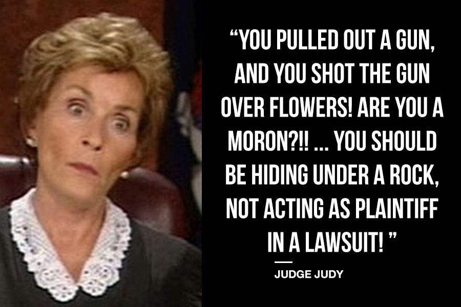 9 Soul Crushing Judge Judy Quotes