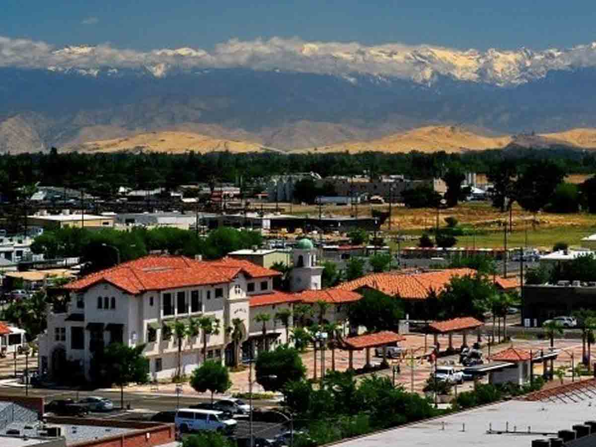 Least: Visalia, California