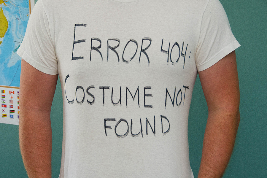 Error 404: Costume not found