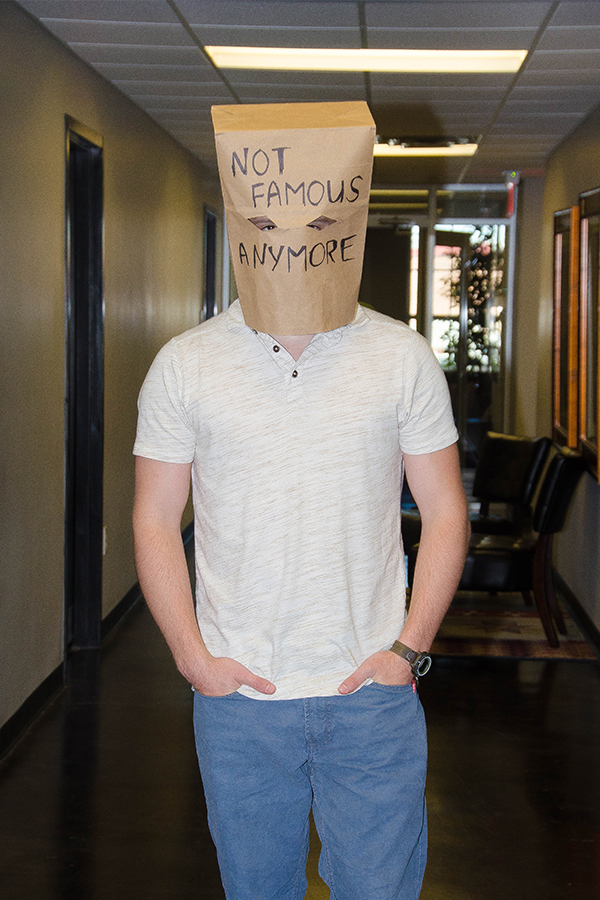 Shia LaBeouf's “I am not famous anymore” Mask