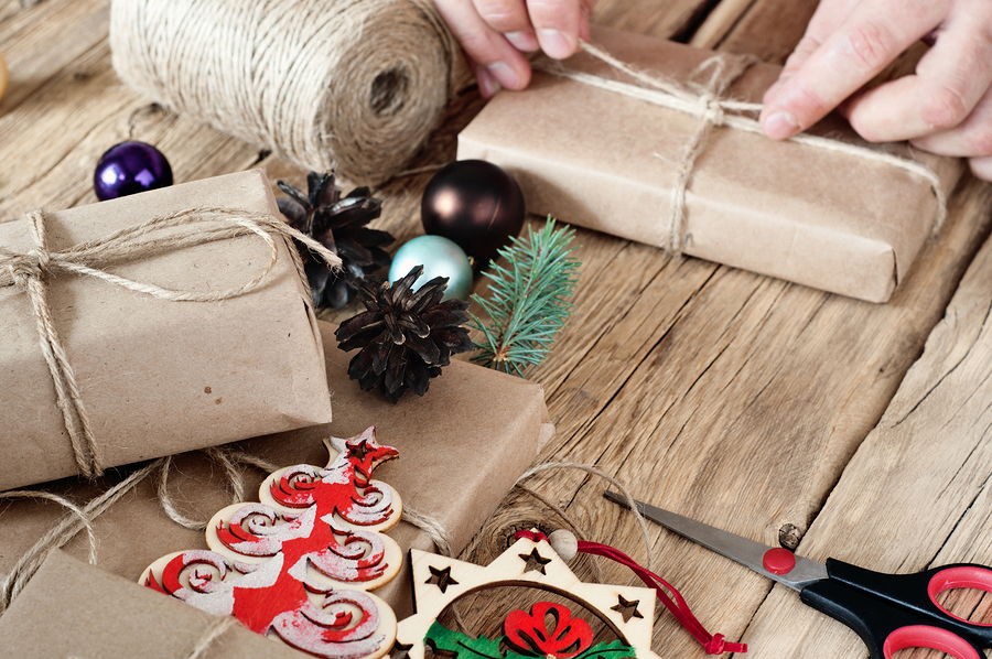 Give friends homemade gifts instead of buying presents.