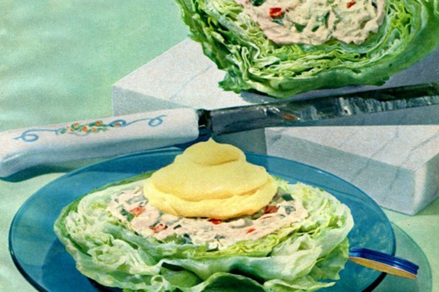 Deviled Lettuce Salad