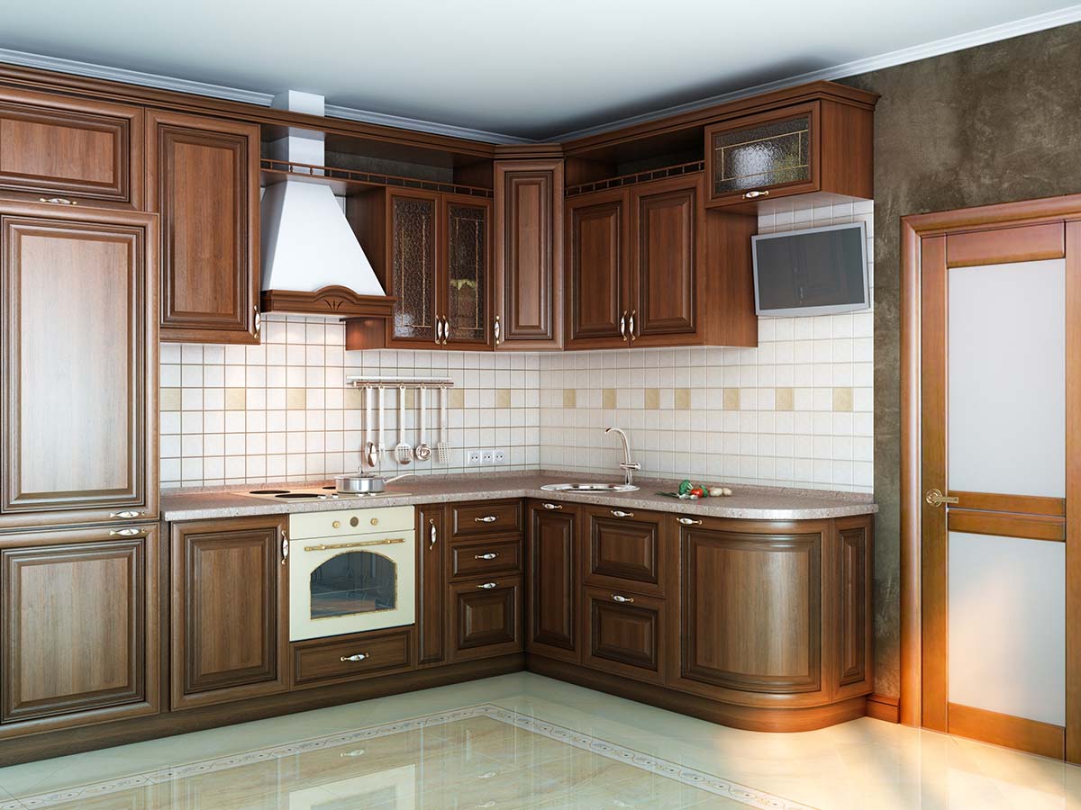 Dated Wooden Cabinets