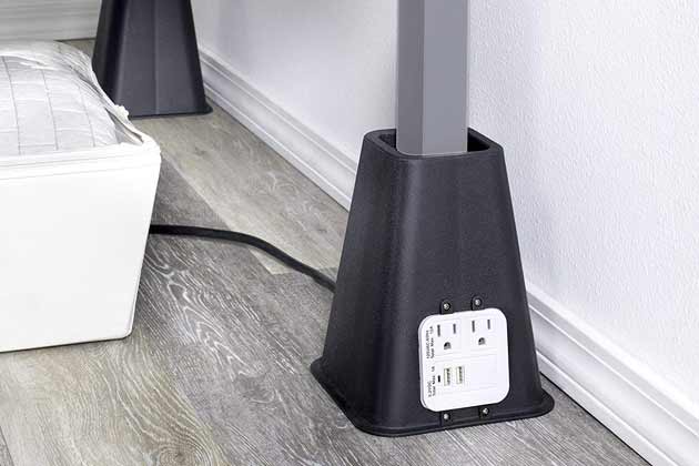 Raise Your Bed for More Storage 