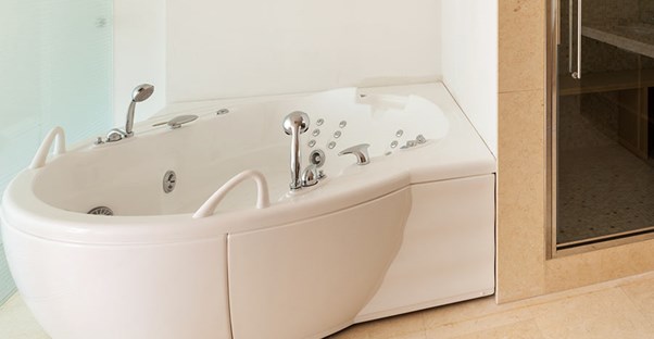 A walk-in bathtub can make your life easier. 