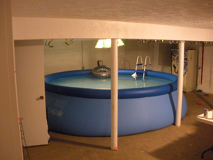 Pool Party in the Basement