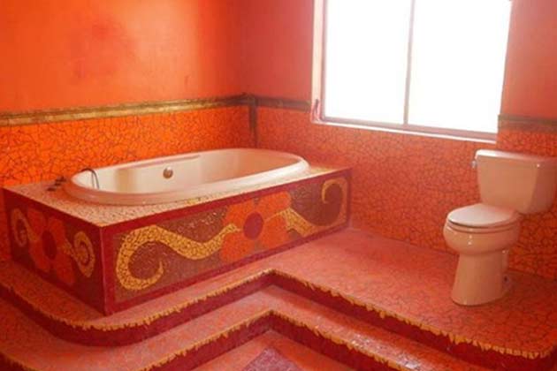 The Floor is Lava Game: Bathroom Edition