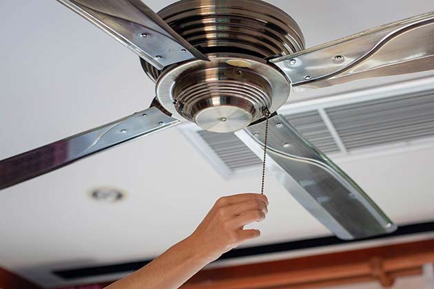 Reverse Your Ceiling Fans