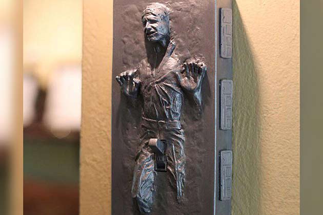 A Han Solo Light Switch