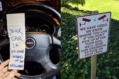 passive aggressive neighbors