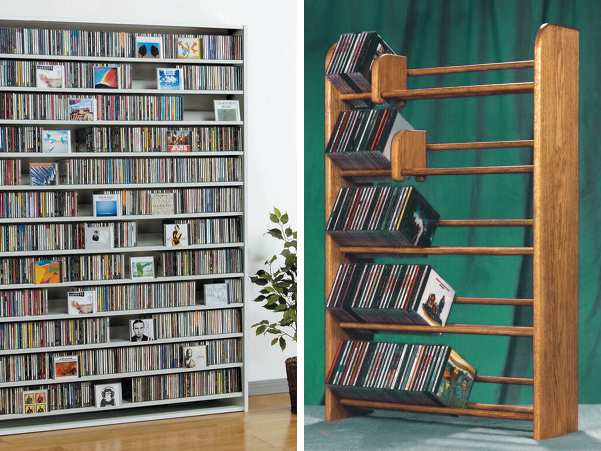 1985: Giant CD Racks