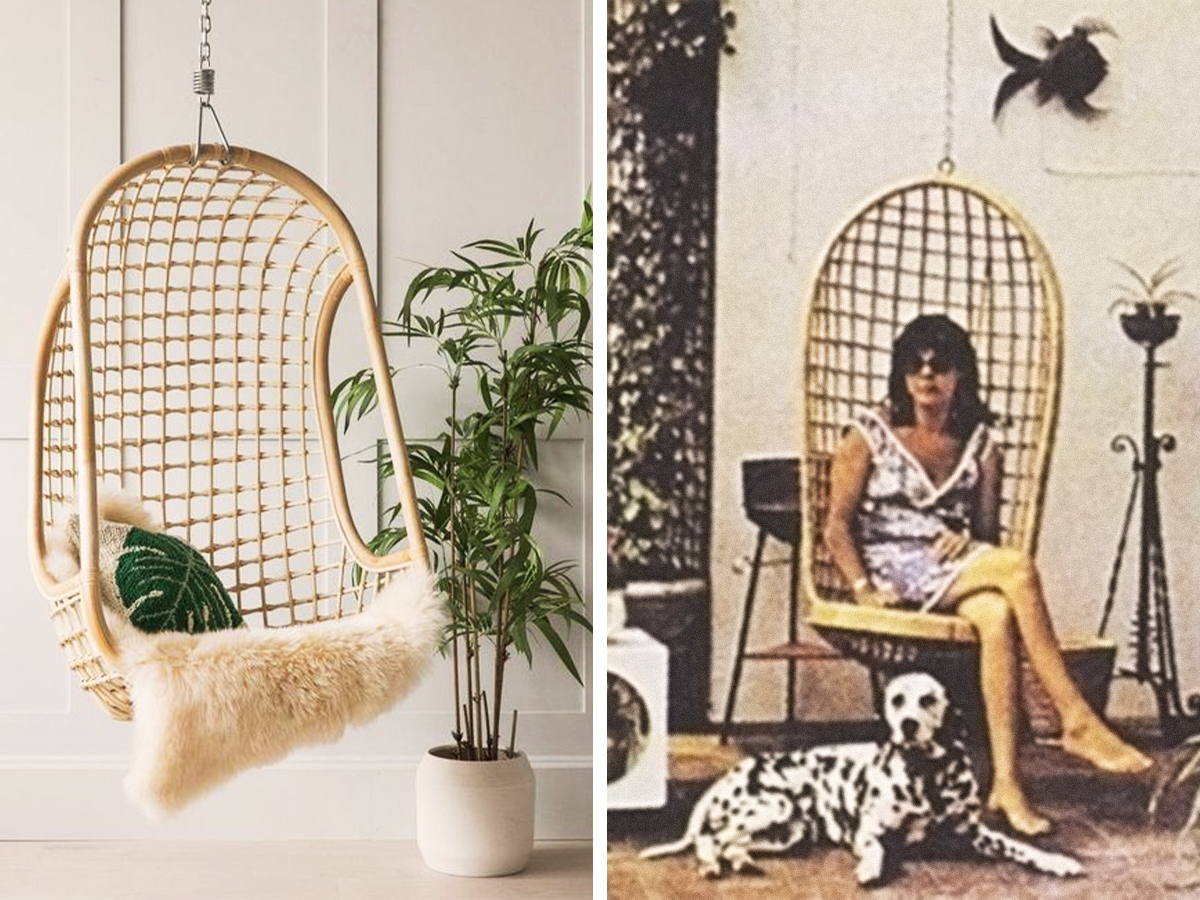 1974: Hanging Chairs 