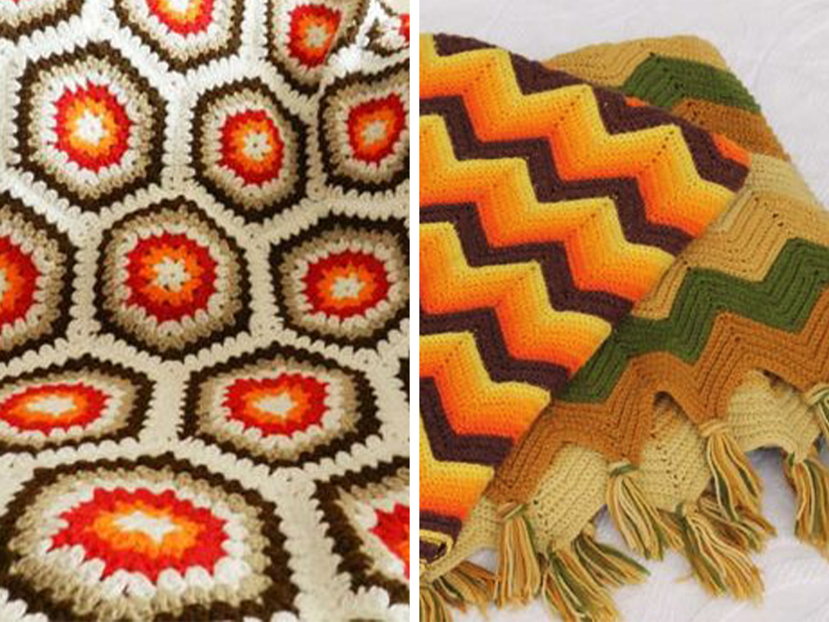 1975: Crochet Blankets 