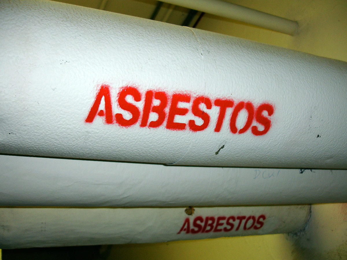 Asbestos-Laden Insulation