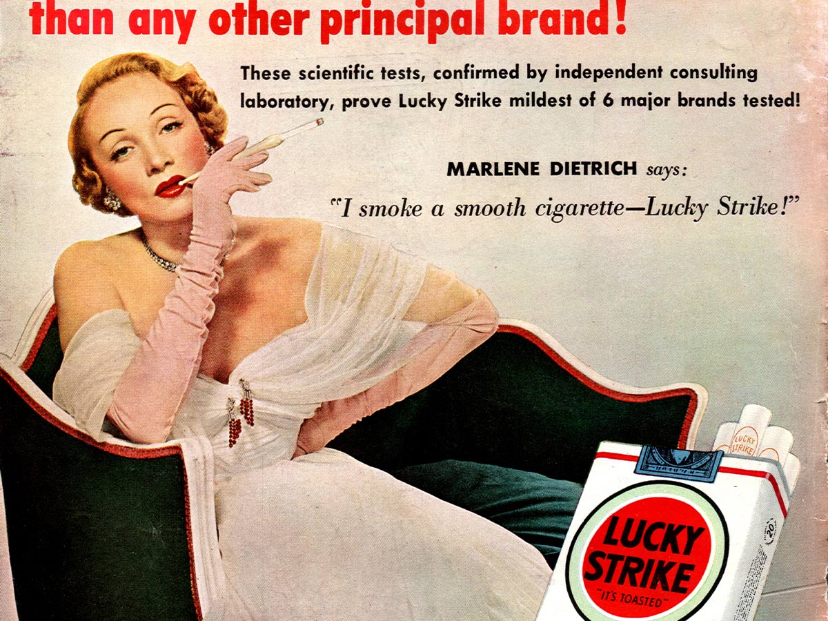 Cigarette Ads on TV