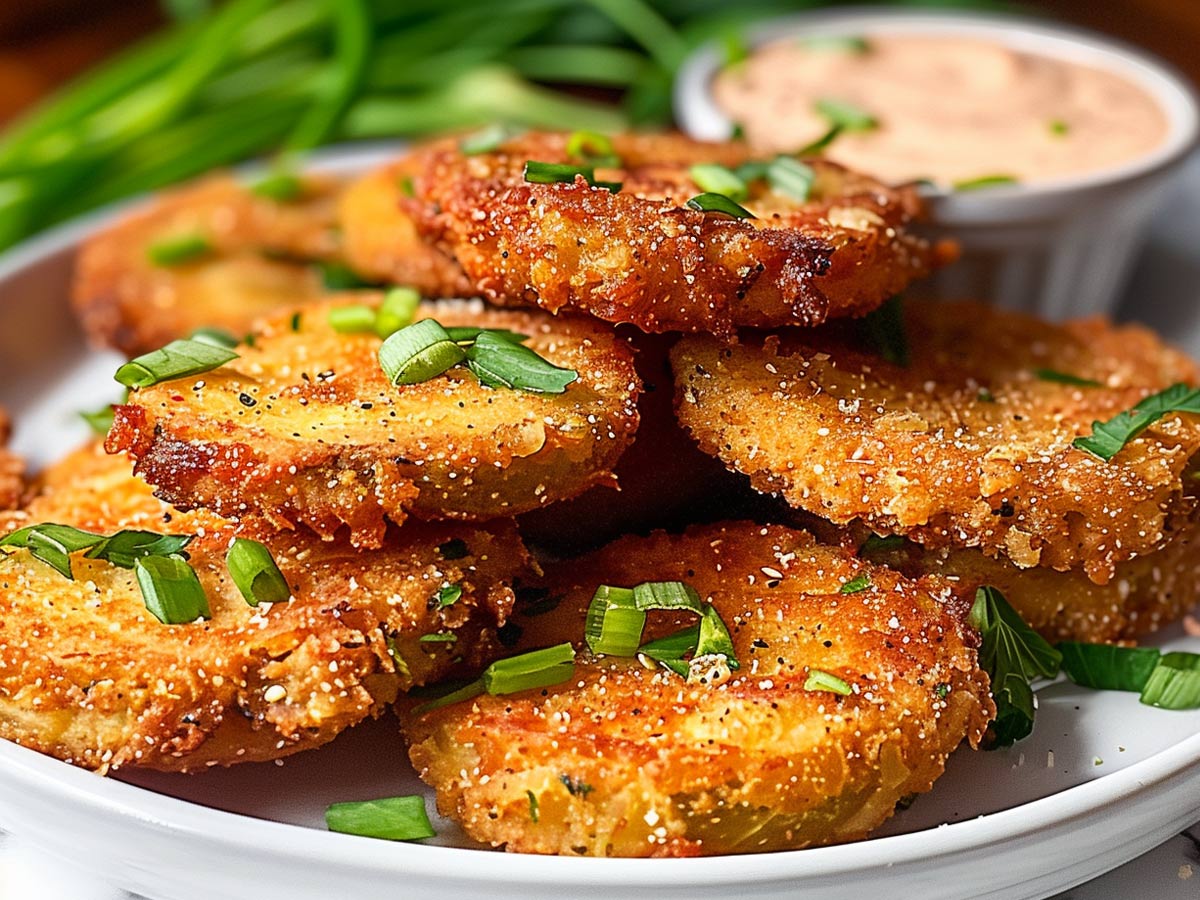 Easy Southern Fried Green Tomatoes