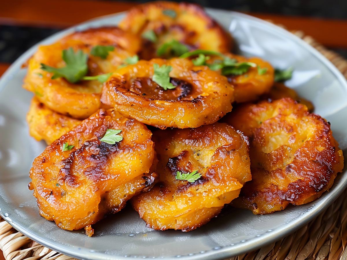 Puerto Rican Tostones (Fried Plantains)