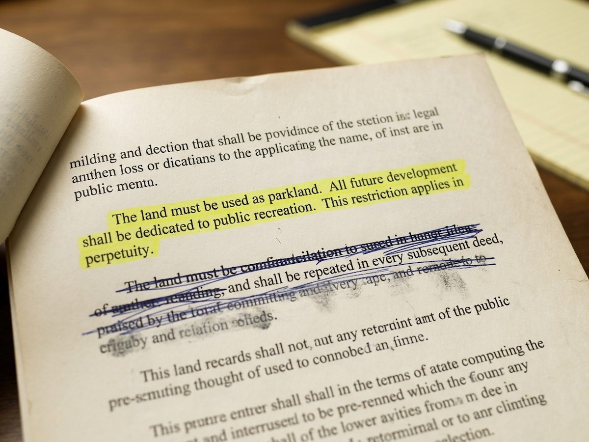 The Missing Words in Later Deeds