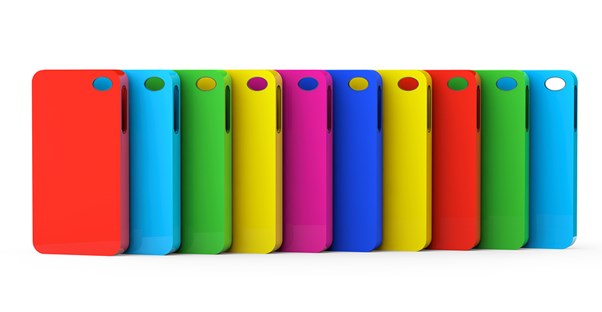 Colorful smartphone cases