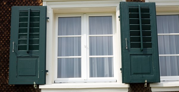 DIY window shutters