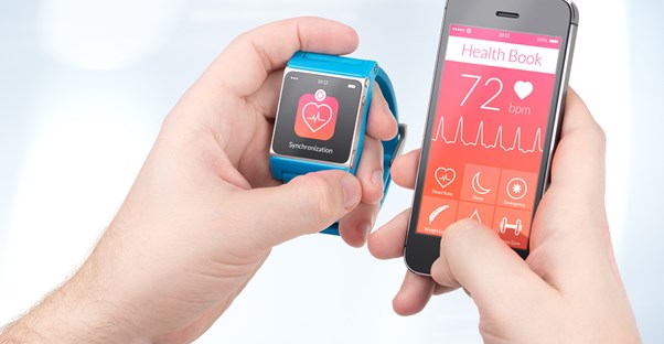a smart watch used for fitness