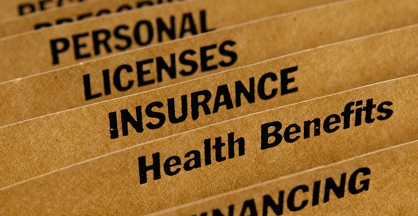 Files reading personal licenses insurance health benefits and financing