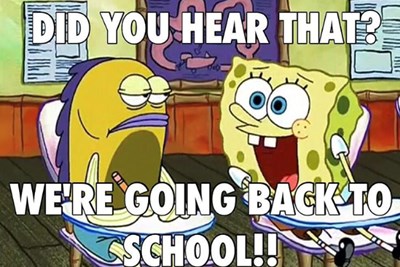 Struggles of Going Back to School, as Told by Memes