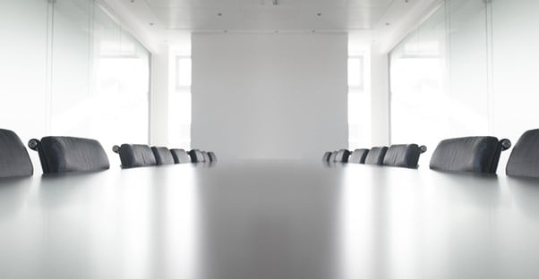 empty boardroom at an employment law firm