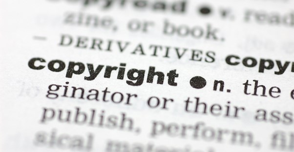entry of the word copyright in the dictionary