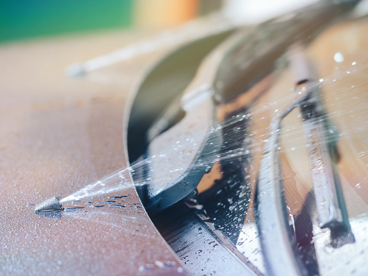 Fill up Window Washing Fluid