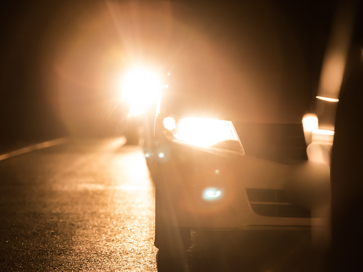 Don’t Leave Your Bright Headlights on at a Drive-Thru