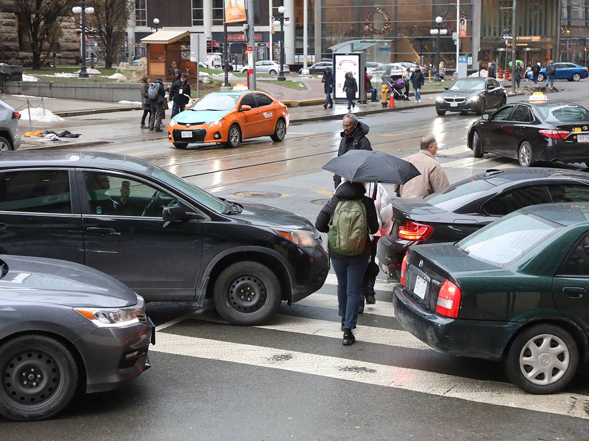 Don’t Block the Crosswalk at Red Lights