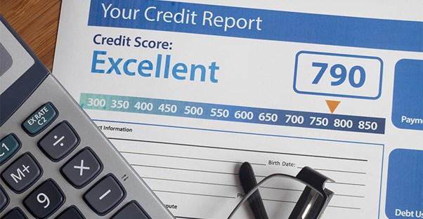 Calculator and credit report