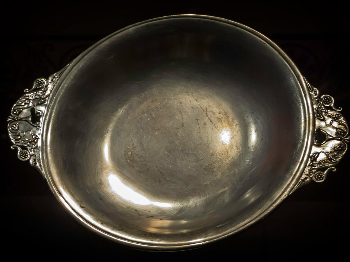 "Silver" Serving Plates