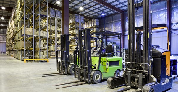 A warehouse full inventory and machinery that needs to be entered into an inventory management program.