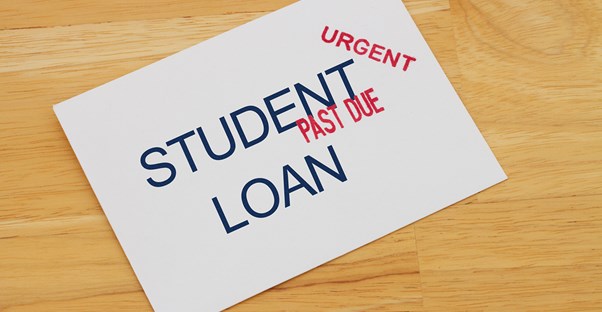 Student Loan marked Urgent and Past Due