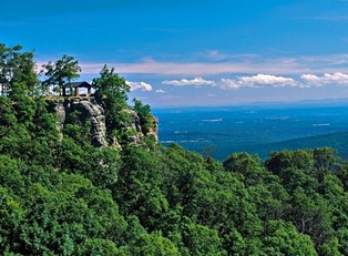White Rock Mountain in Arkansas
