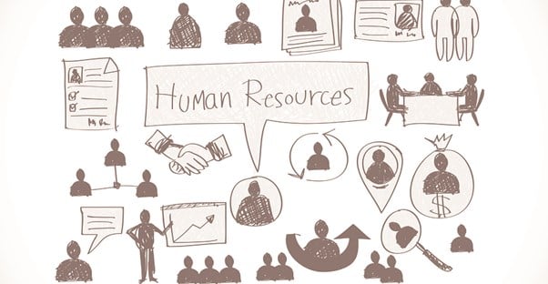 Sketches that represent human resources