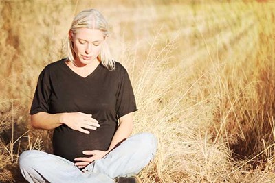 woman in labor