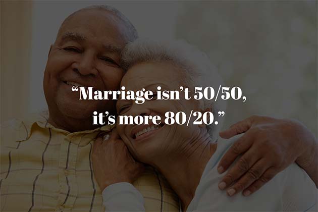 Marriages Aren’t 50/50