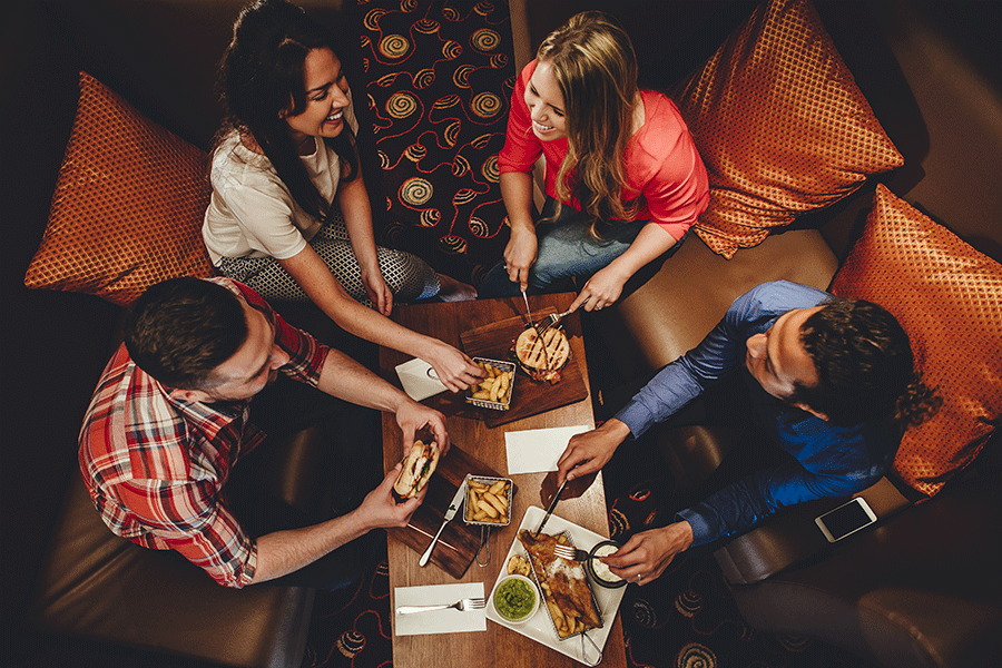 We don't have any friends. 