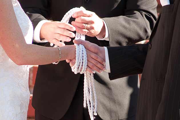 Tying Hands Together