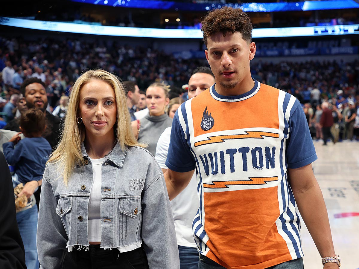 Patrick Mahomes and Brittany Mahomes
