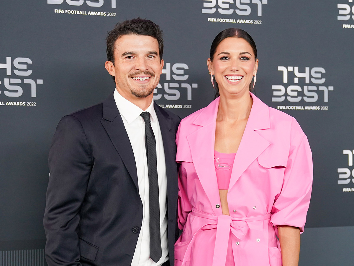 Alex Morgan and Servando Carrasco