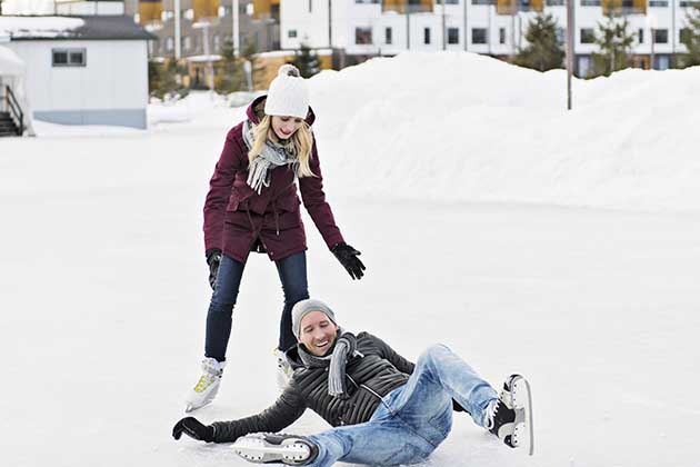 Ice-Skating Gone Wrong