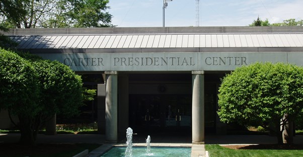 The Jimmy Carter Library and Museum in Atlanta, Georgia.